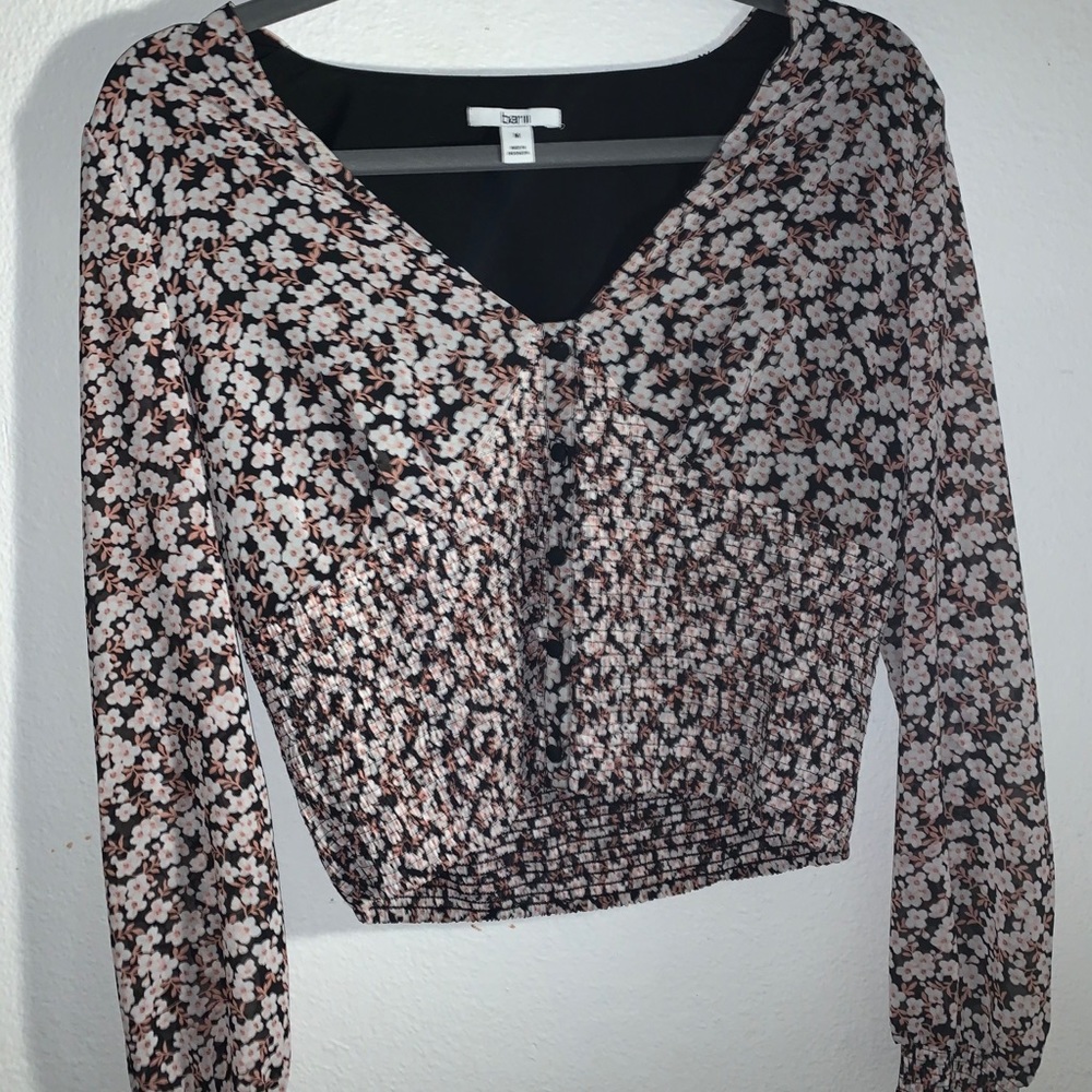 Bar III Floral Blouse 🦋
